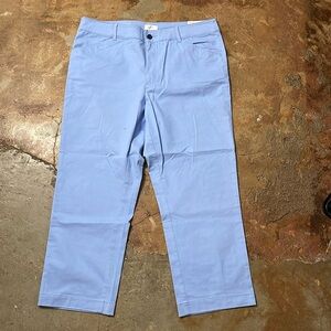 Loft Periwinkle Strait mid-rise pant